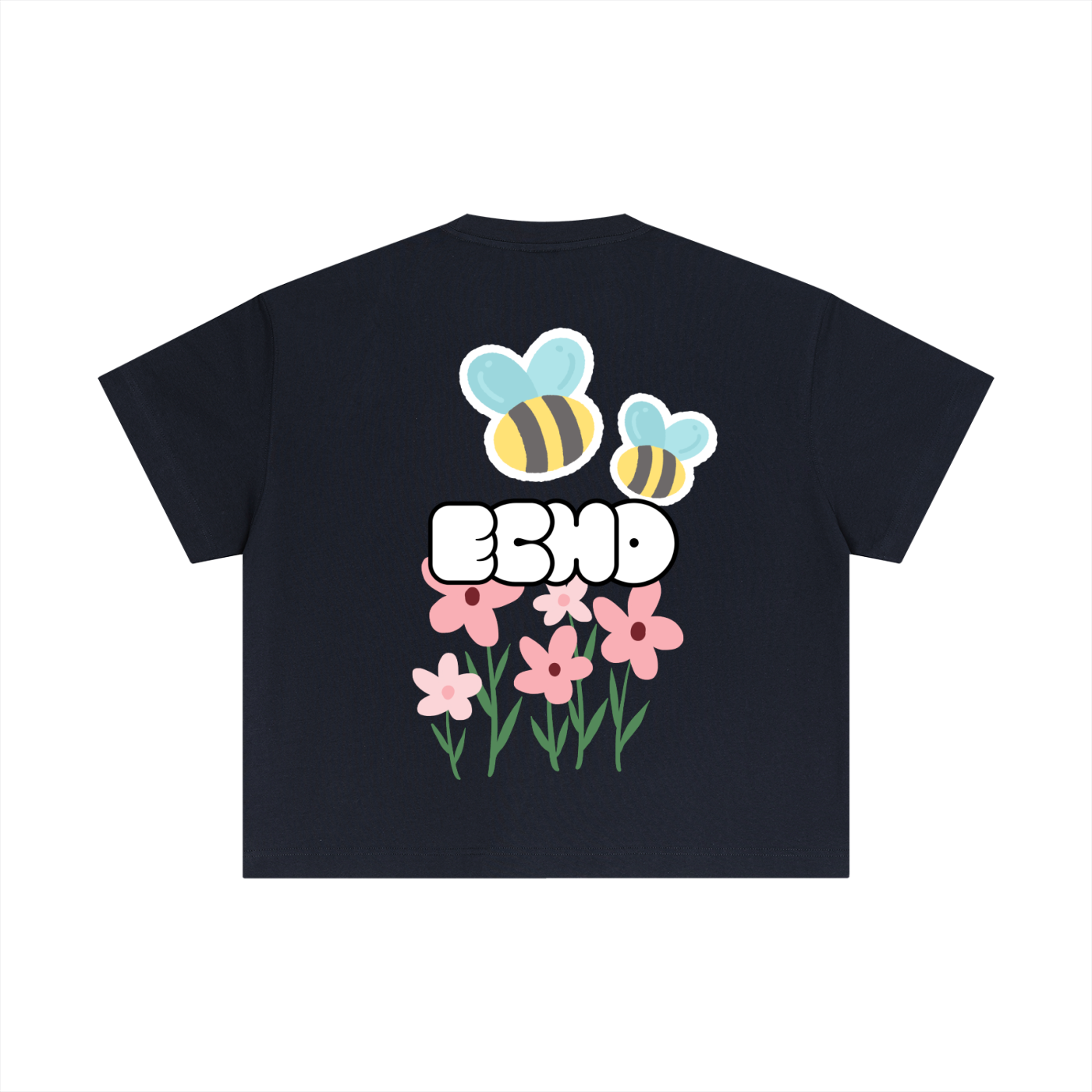 ECHO Boxy T-Shirt Spring Flowers