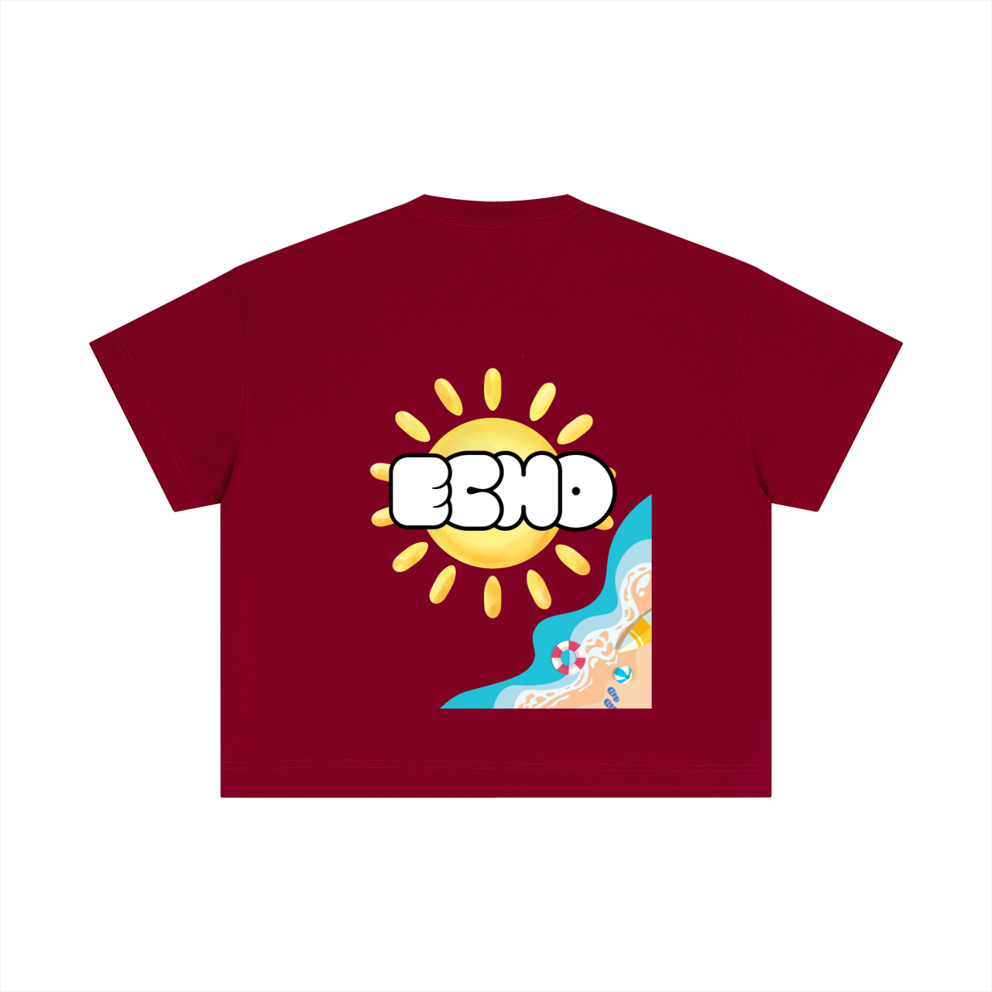 ECHO Boxy T-Shirt Waves