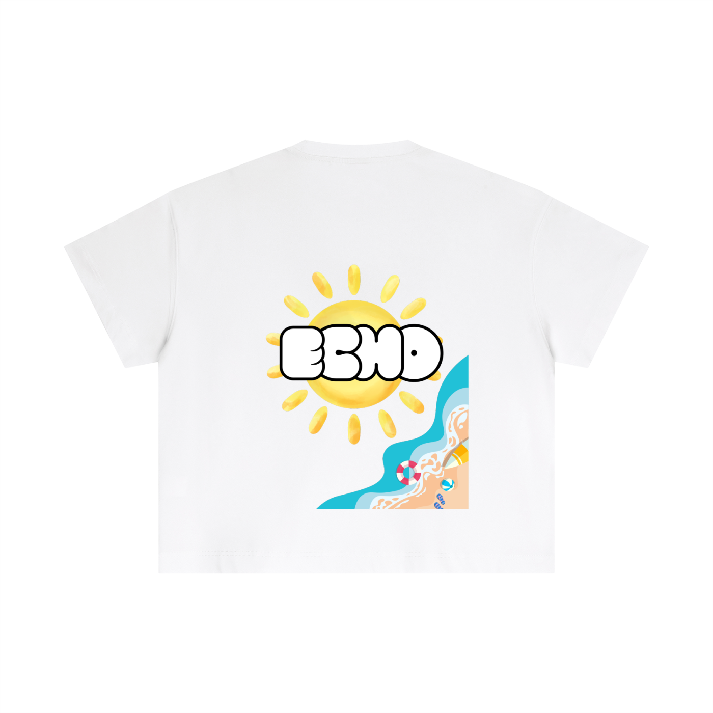 ECHO Boxy T-Shirt Waves