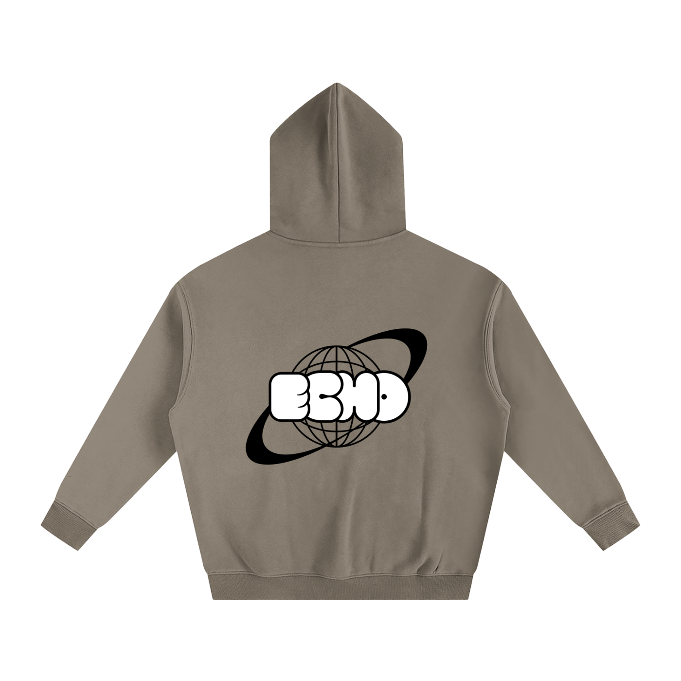ECHO Oversized Fleeced Hoodie Classic