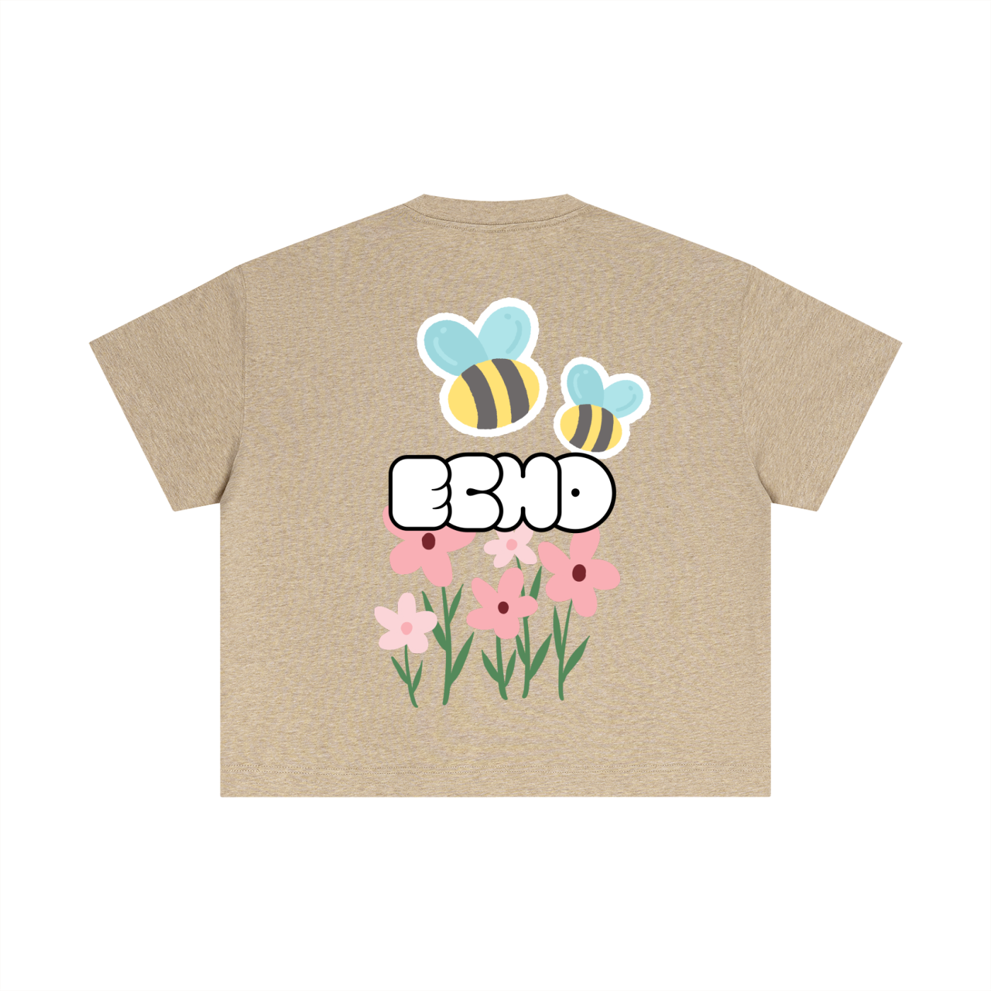 ECHO Boxy T-Shirt Spring Flowers
