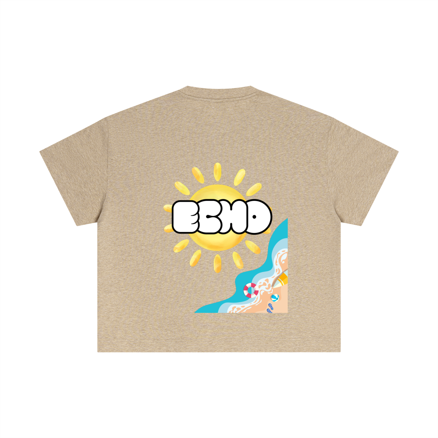 ECHO Boxy T-Shirt Waves