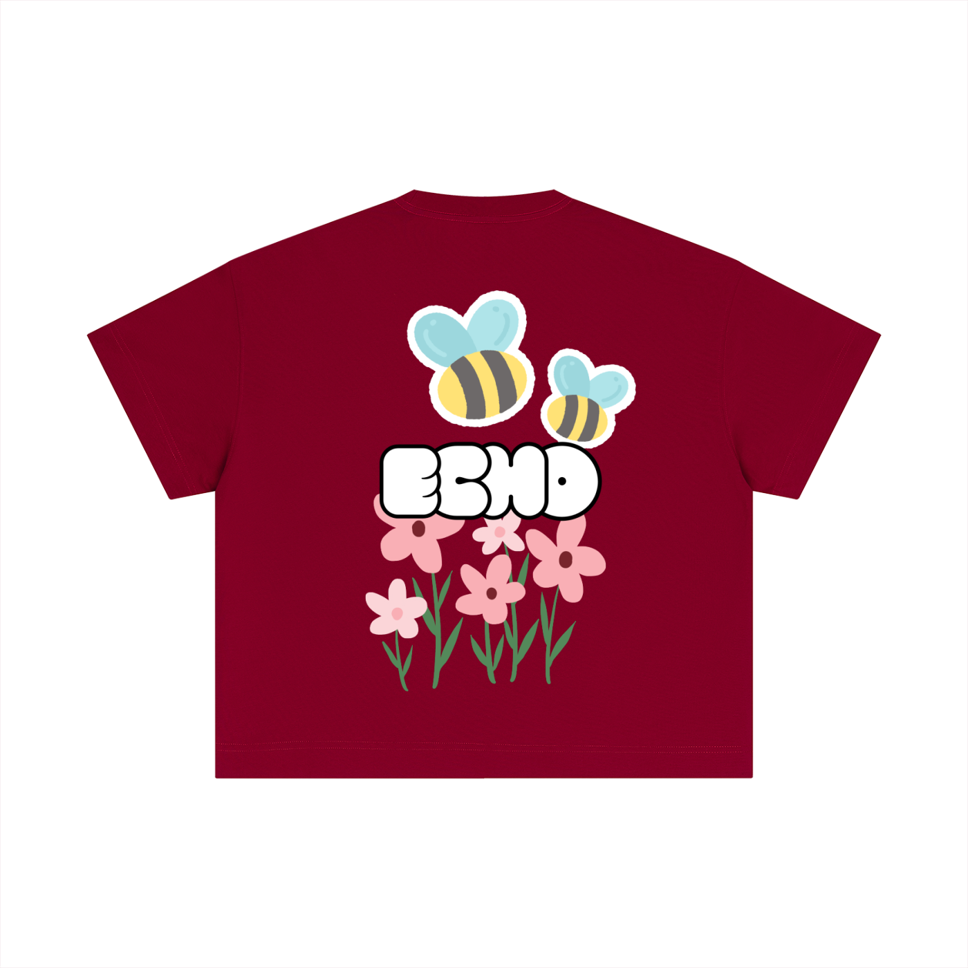 ECHO Boxy T-Shirt Spring Flowers