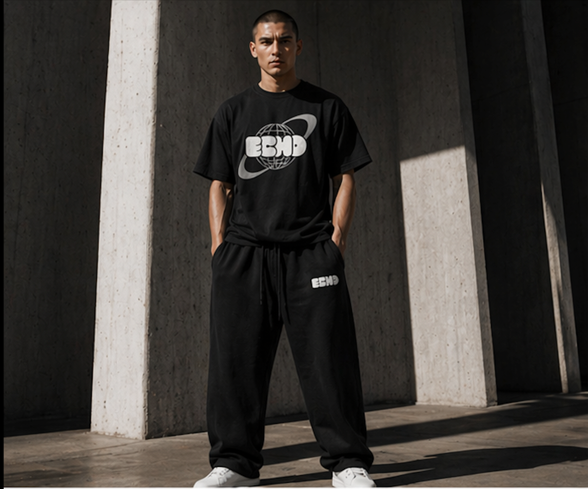 ECHO Oversized Fleeced Hoodie Classic