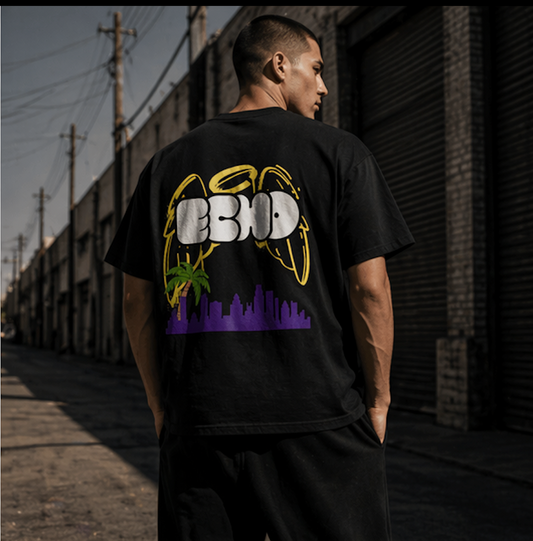 ECHO Boxy T-Shirt City Of Angels