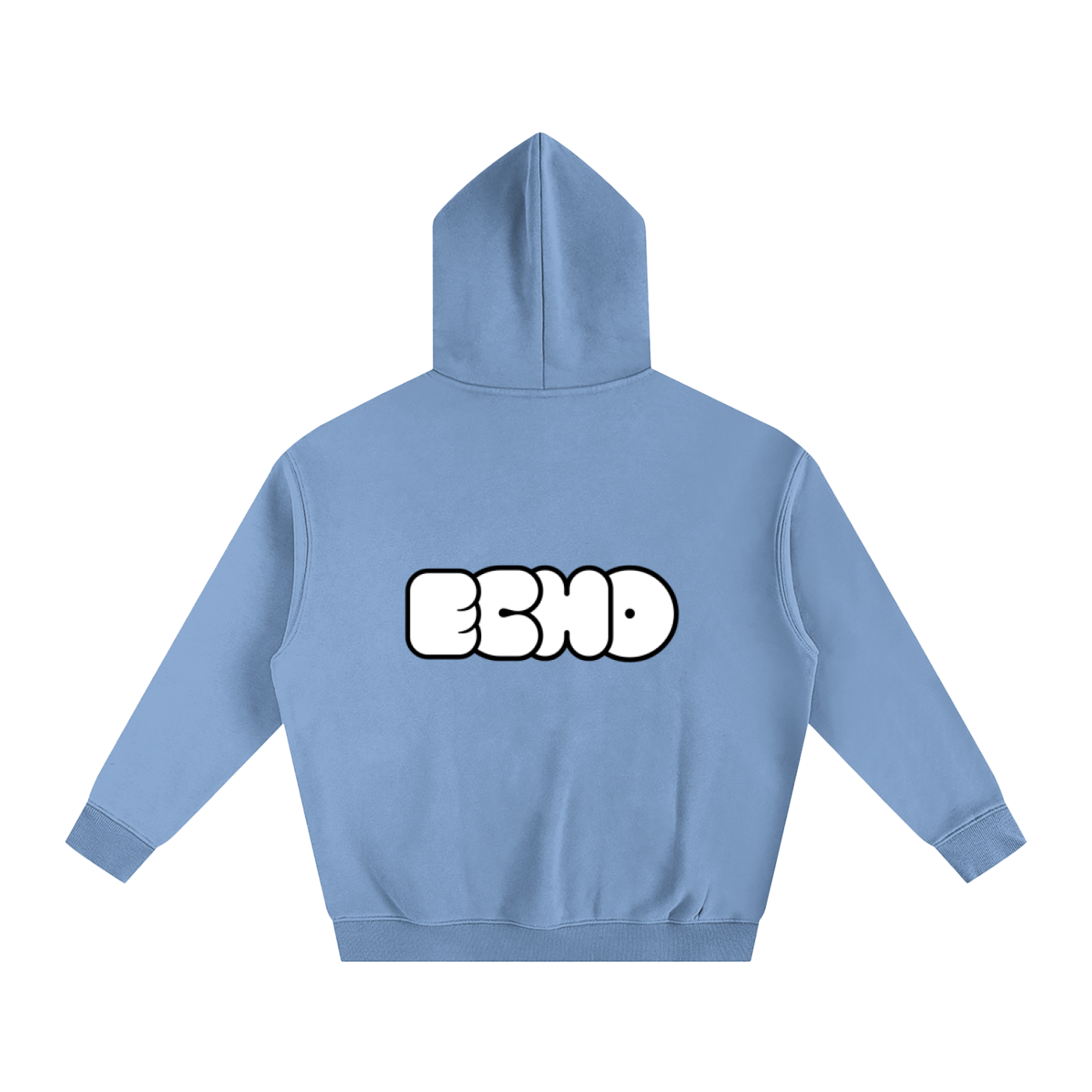 ECHO Oversized Fleeced Hoodie Basic