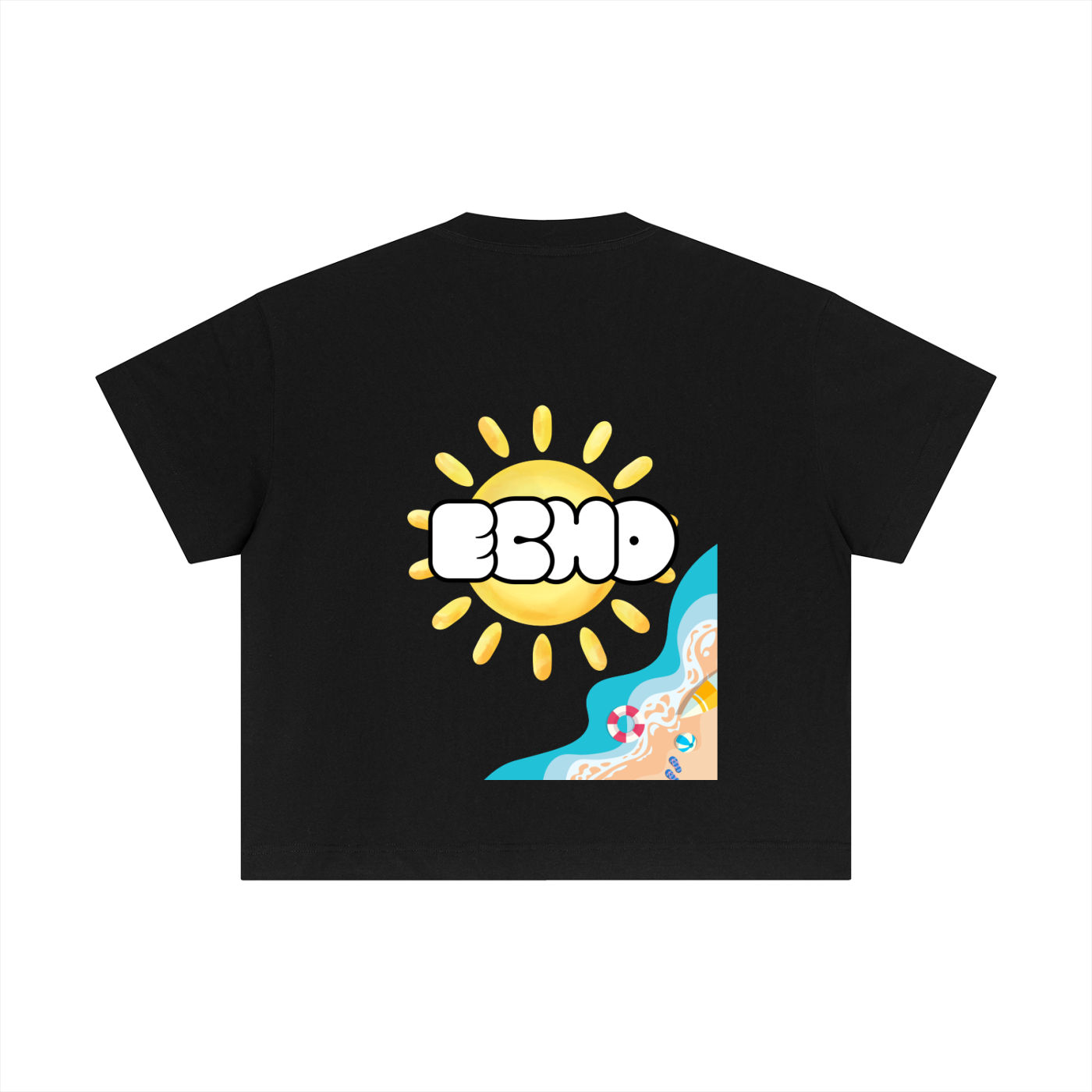 ECHO Boxy T-Shirt Waves