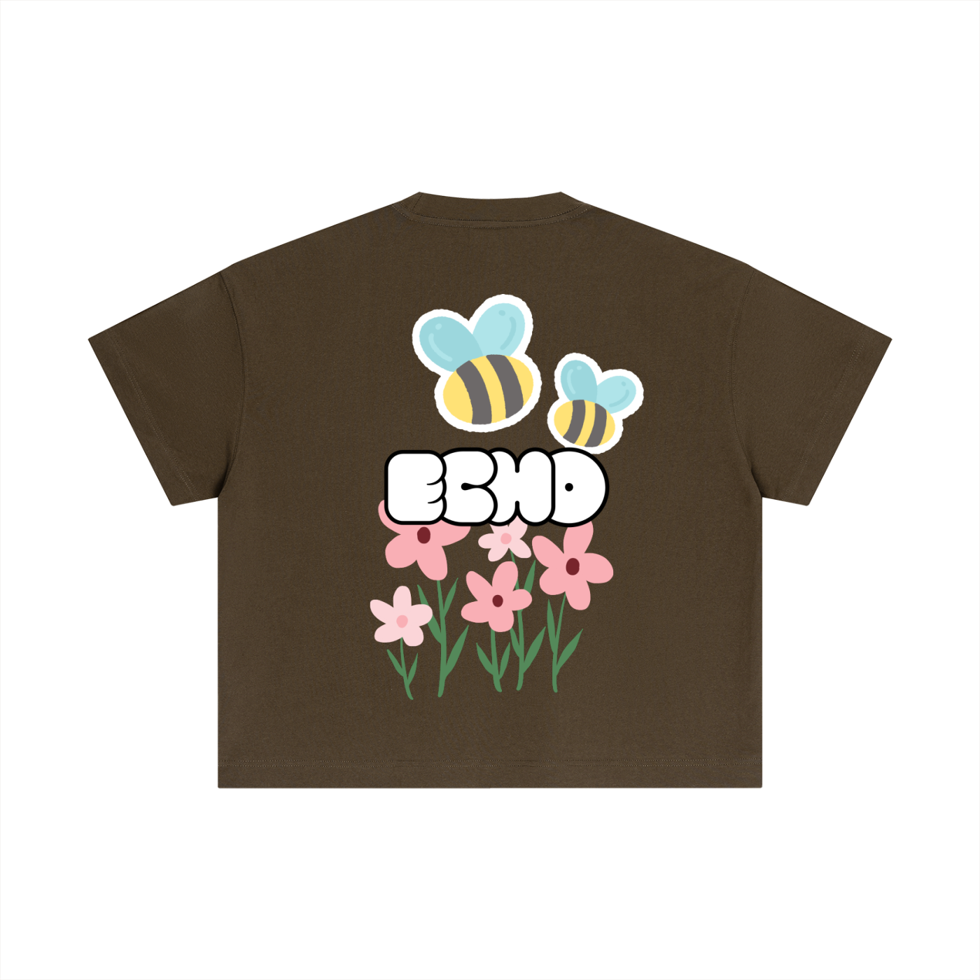 ECHO Boxy T-Shirt Spring Flowers