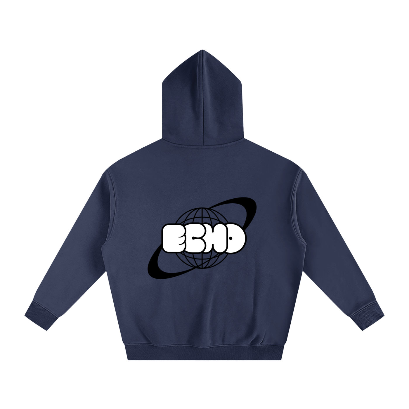ECHO Oversized Fleeced Hoodie Classic