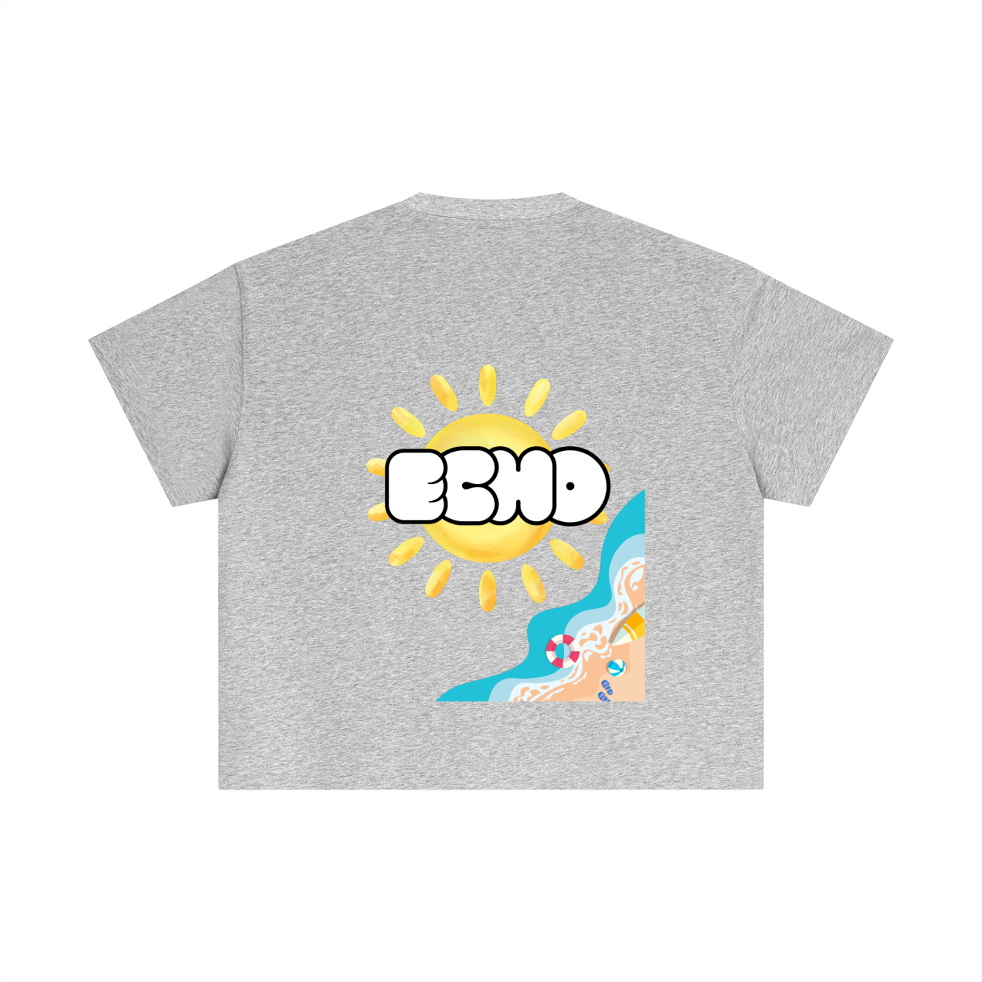 ECHO Boxy T-Shirt Waves