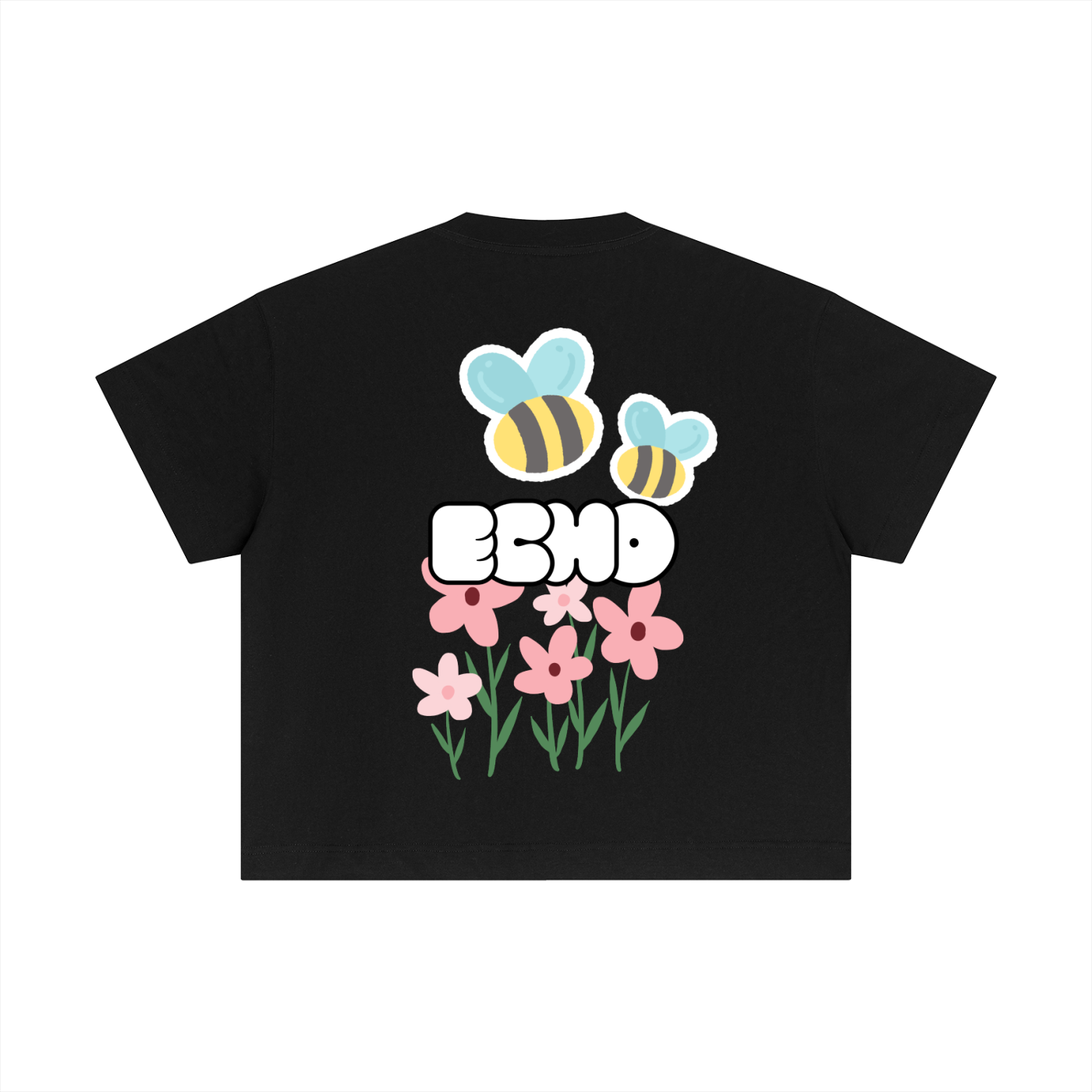 ECHO Boxy T-Shirt Spring Flowers